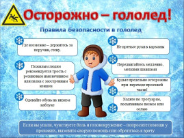 Осторожно, гололёд! Осторожно, гололёд!.